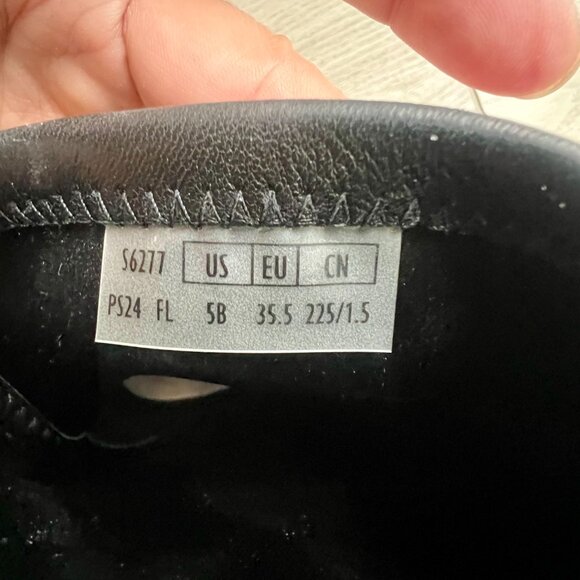 Stuart Weitzman Black Leather Boots – Size 5 (Worn Once!) - Picture 4 of 5